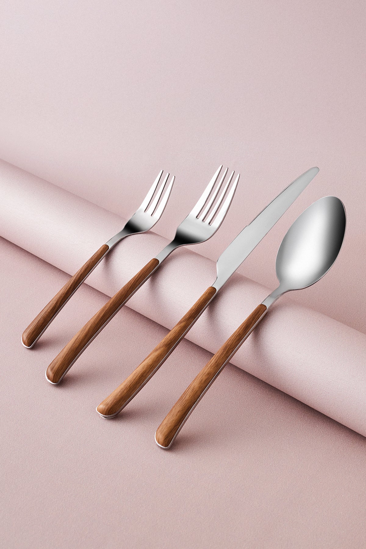 Karaca melia 24 Piece 6 Place Setting Flatware Set - MALLTURK