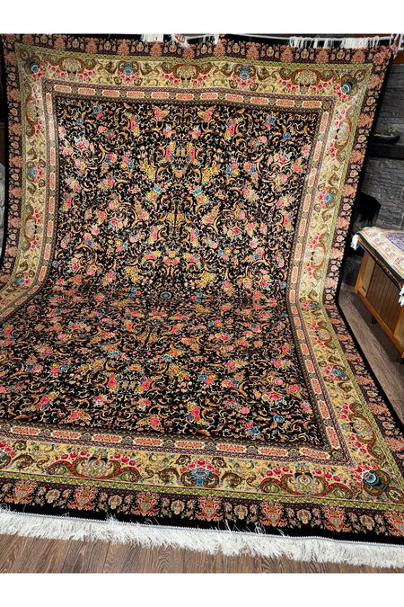 Rustikev Iranian Silk Rug