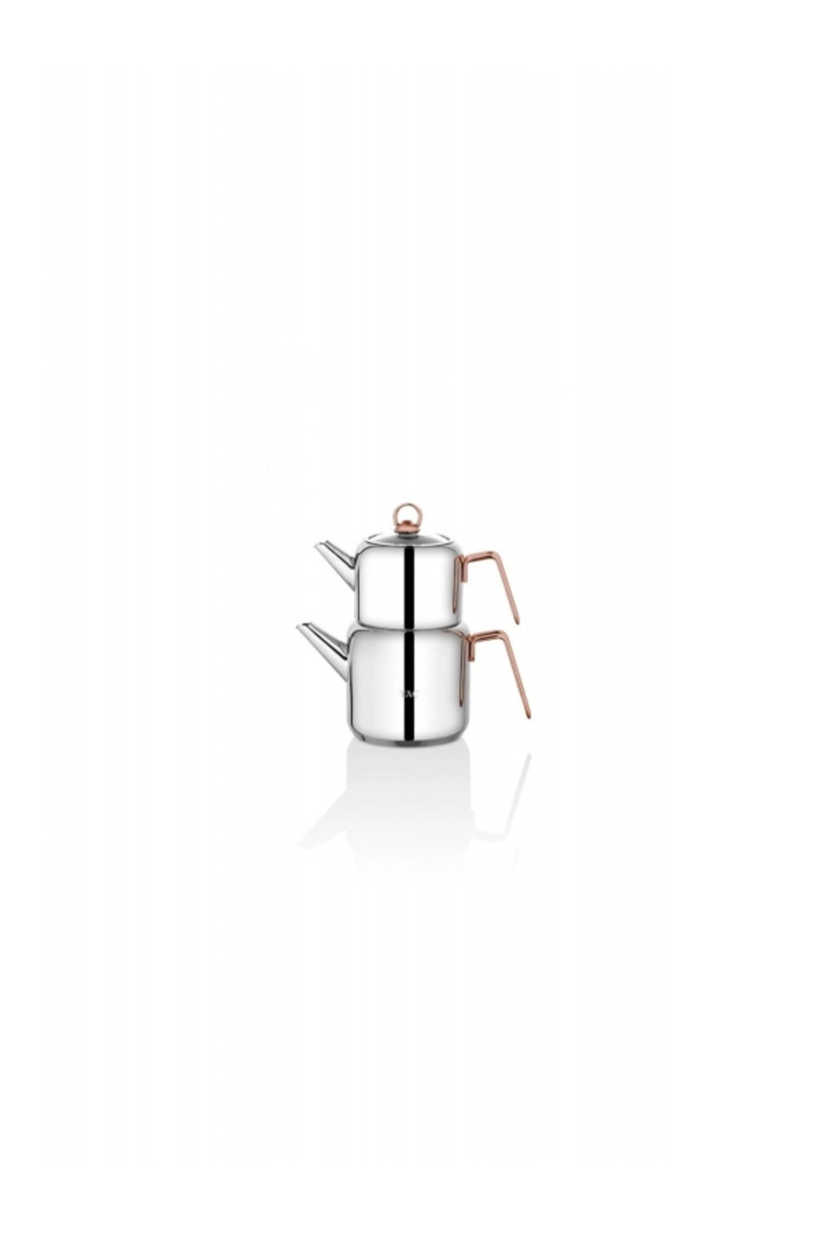 Tac Hera induction Base Teapot Set, Copper - MALLTURK