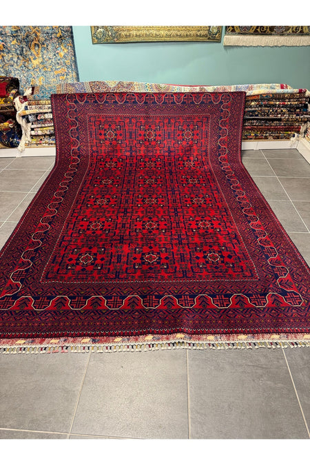 HSD Handwoven Afghan Carpet Bilicik - MALLTURK