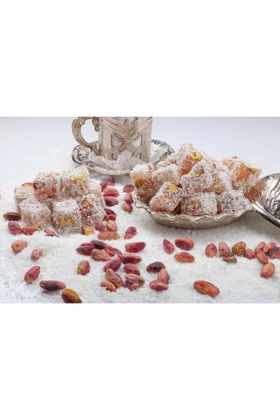 HALUK aydin kuruyemis Double Roasted Pistachio Turkish Delight 700 g