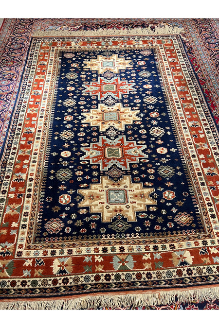 RD RAMAZAN DAG Hand Rug Art Hand-Woven Antik Izmir Yoruk Rug 290x183 - MALLTURK