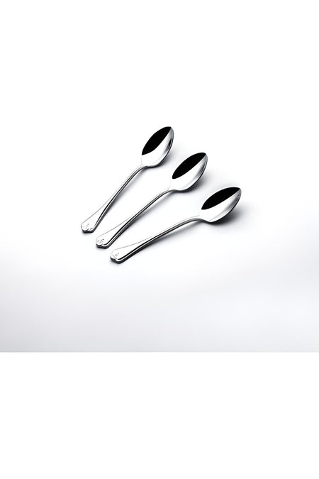 Nehir fulya Teaspoon Plain 12 Place Setting - MALLTURK
