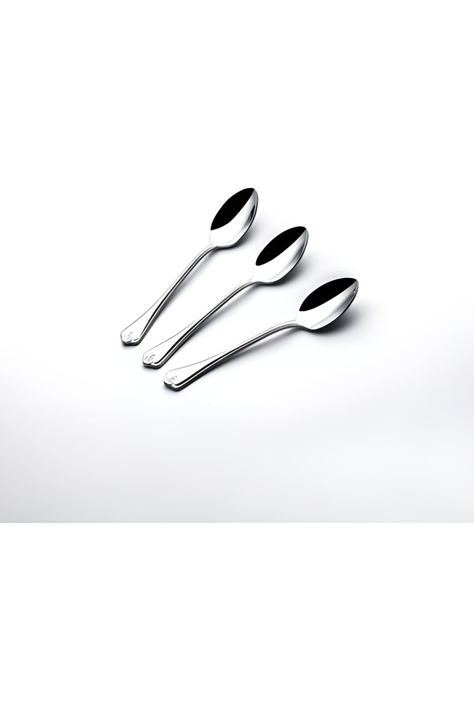 Nehir fulya Teaspoon Plain 12 Place Setting - MALLTURK