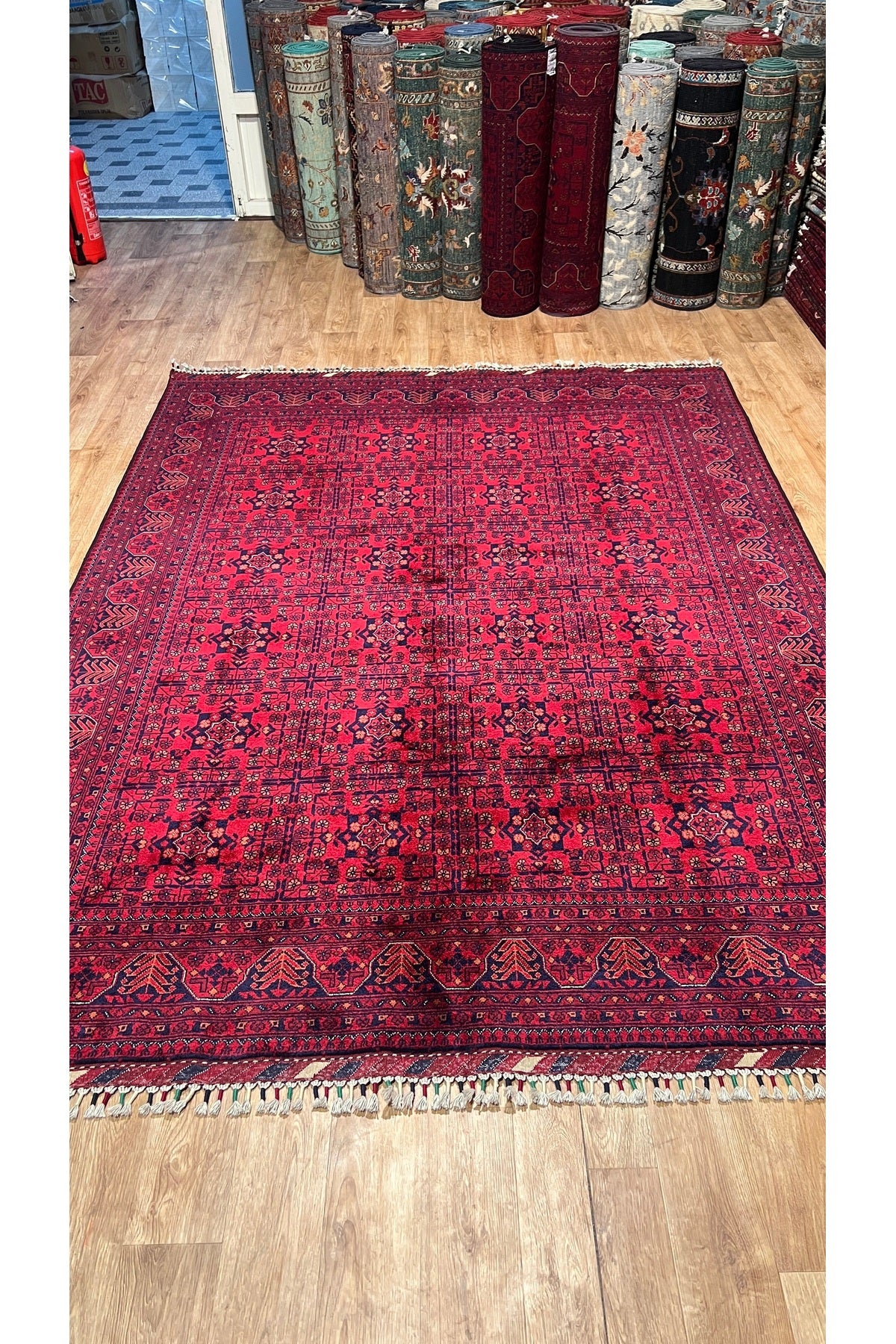 Turkmen Rug Hand-Woven Bilicik Rug