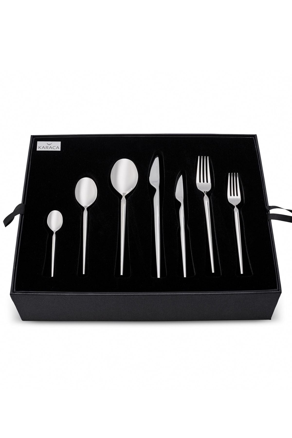 Karaca lady 316 Steel 84 Piece 12 Place Setting premium Flatware Set - MALLTURK