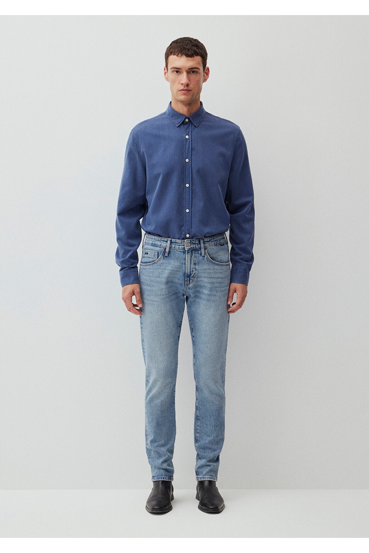 Classic Denim Light Sky Mavi Jeans 0042287847 - MALLTURK
