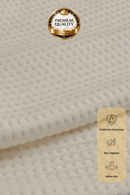 Elzenor Prestige Waterproof Bamboo Fitted Mattress Protector - MALLTURK