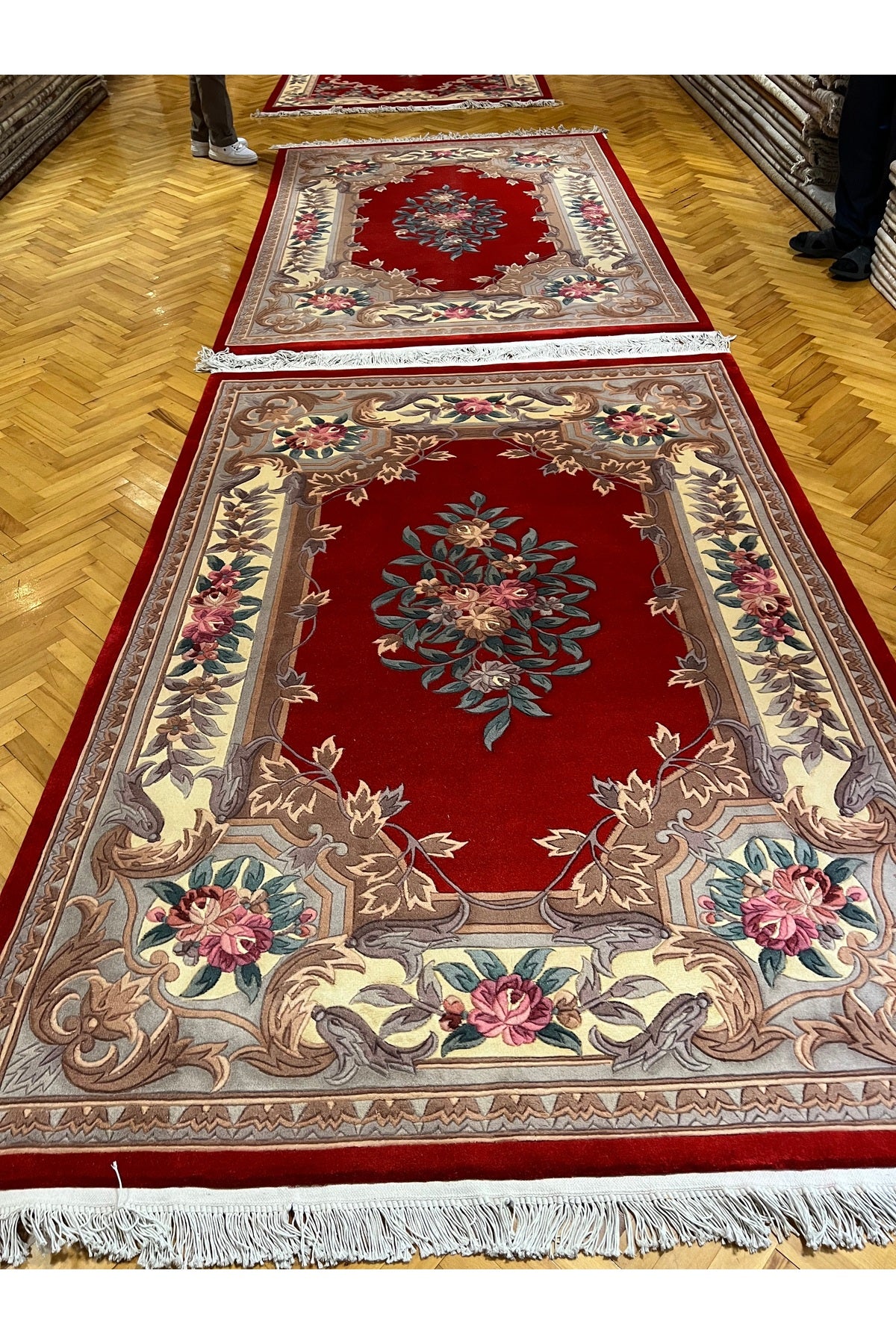 RD RAMAZAN DAG Hand Rug Art Hand-Woven Embossed Chinese Rug Premium Quality Wool Weave Size 240x170 - MALLTURK