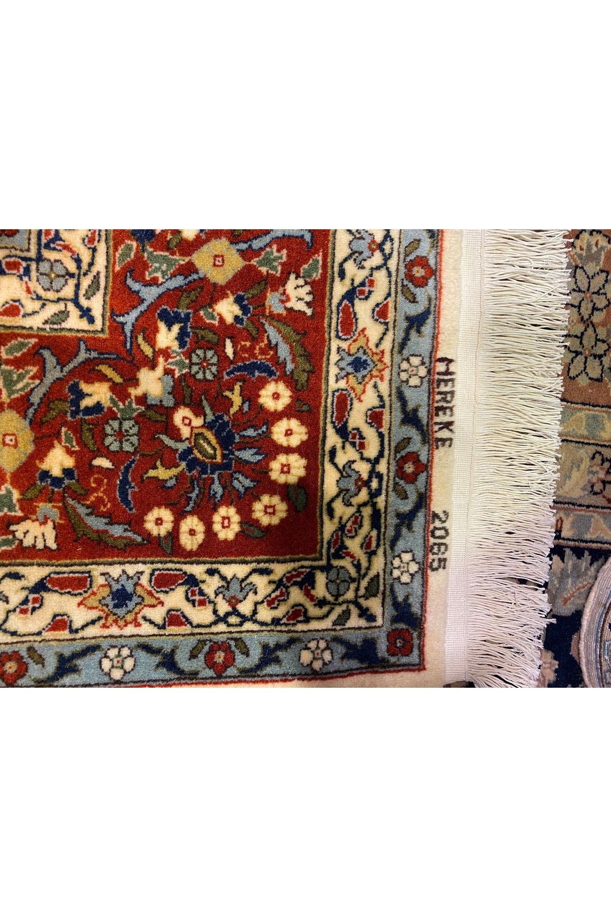 RD RAMAZAN DAG Hand Rug Art Hand-Woven Sumerbank Hereke Rug Cotton Base Wool Weave olup Natural Dye - MALLTURK