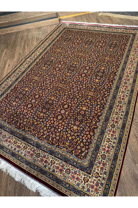 Rustikev Iranian Silk Hereke Rug - MALLTURK