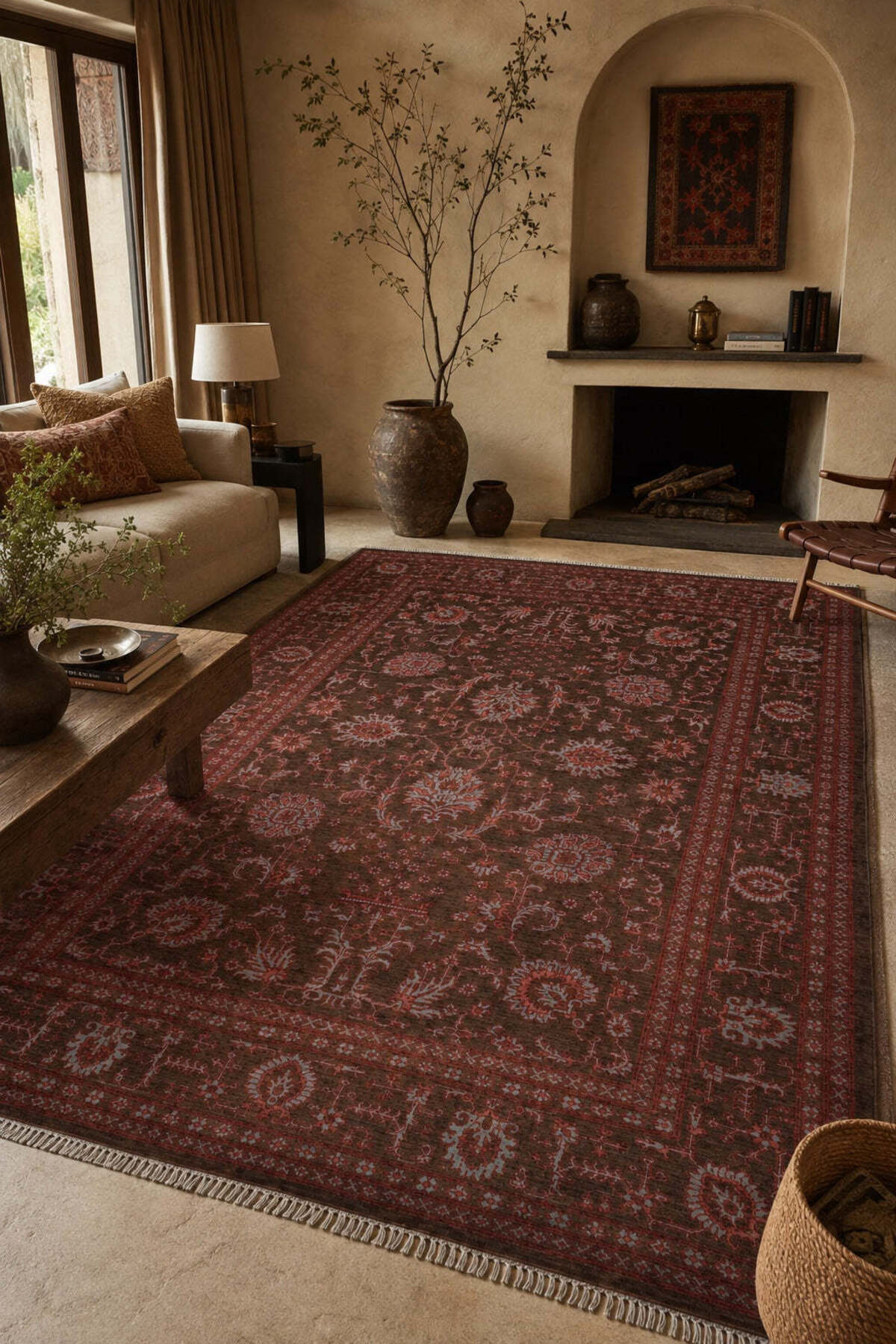 Naar Rug RHMN Afgan Orjin Hand-Woven Wool Rug 208x306 - MALLTURK