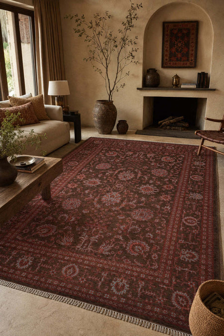 Naar Rug RHMN Afgan Orjin Hand-Woven Wool Rug 208x306 - MALLTURK