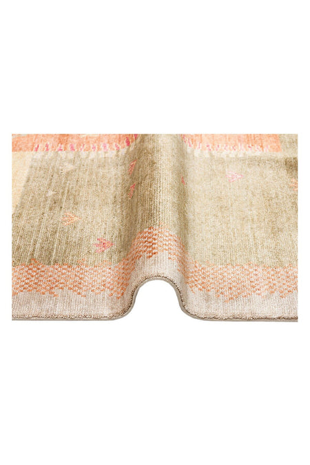 Eko Hali Zara ZR 07 Beige Autumn Authentic Patterned Modern Usak Carpet, Handcrafted on Special Looms. - MALLTURK