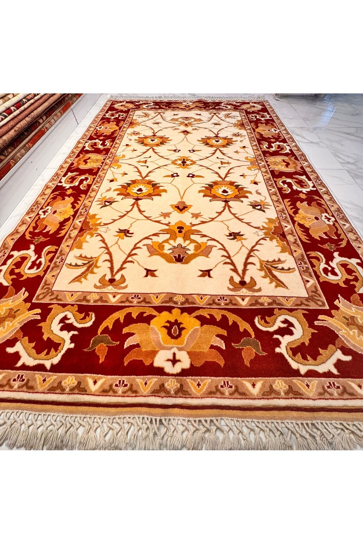 Wool Tezgah Hand-Woven Antique Yoruk Rug (2.34*1.72)