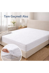 Ezgi Waterproof Fitted Mattress Protector - MALLTURK