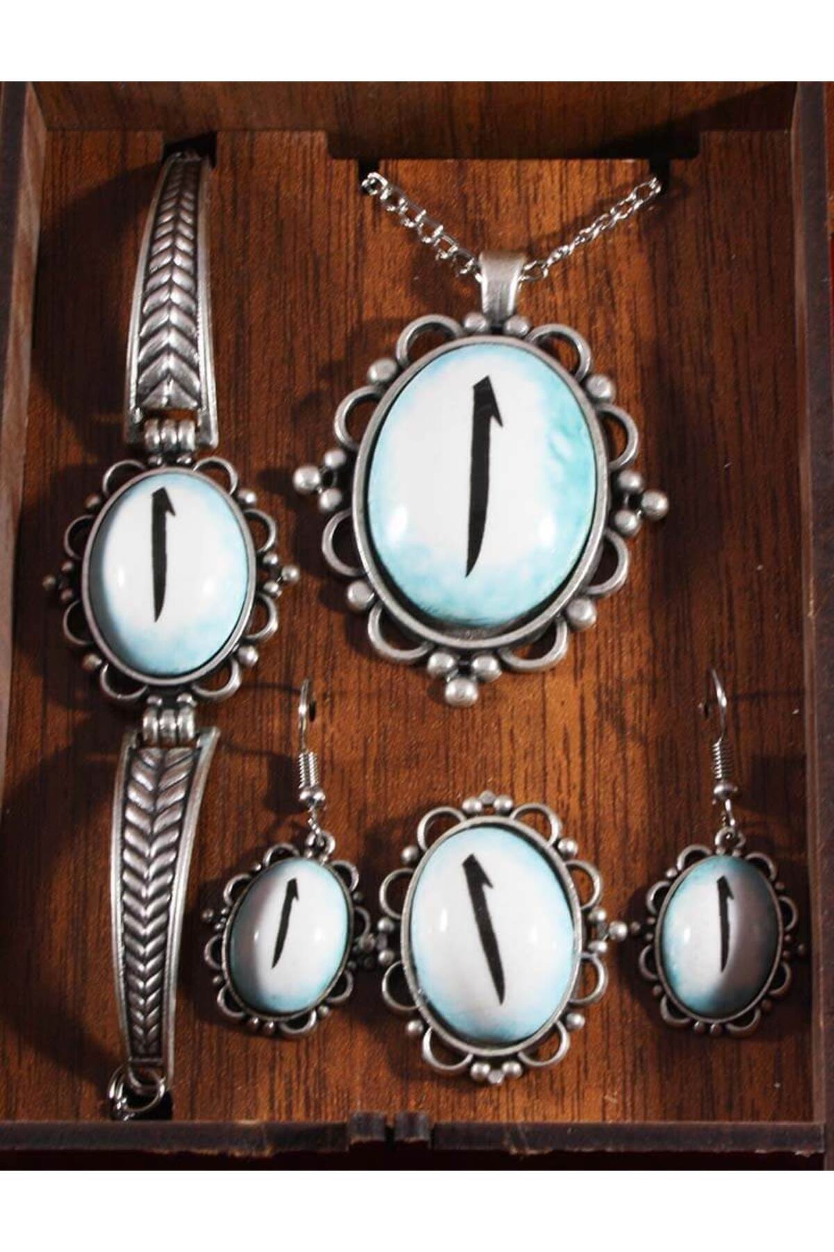 Cini Evi Elif Tile Jewelry Set - MALLTURK