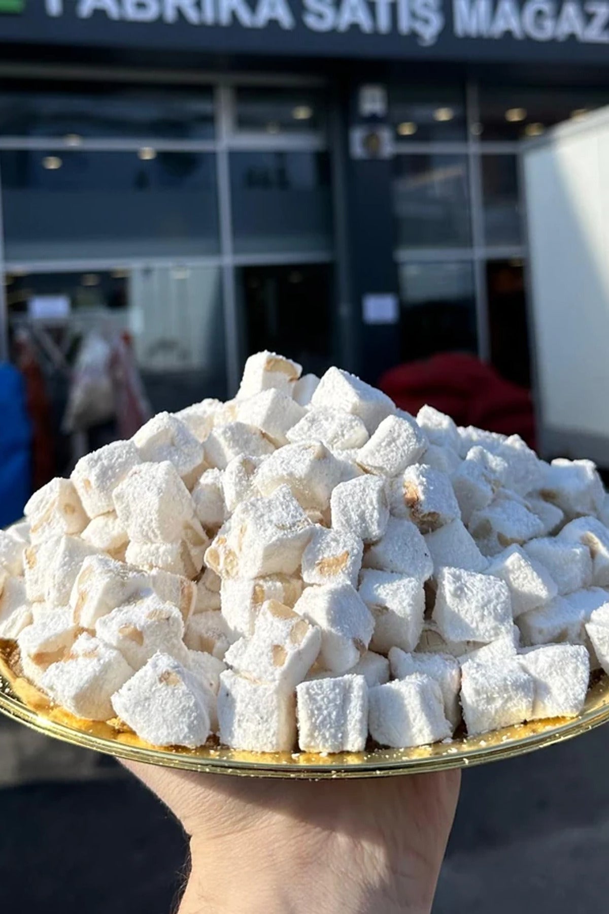 Hicret kuruyemis Peanut Double Roasted Milk Turkish Delight 500 g - MALLTURK
