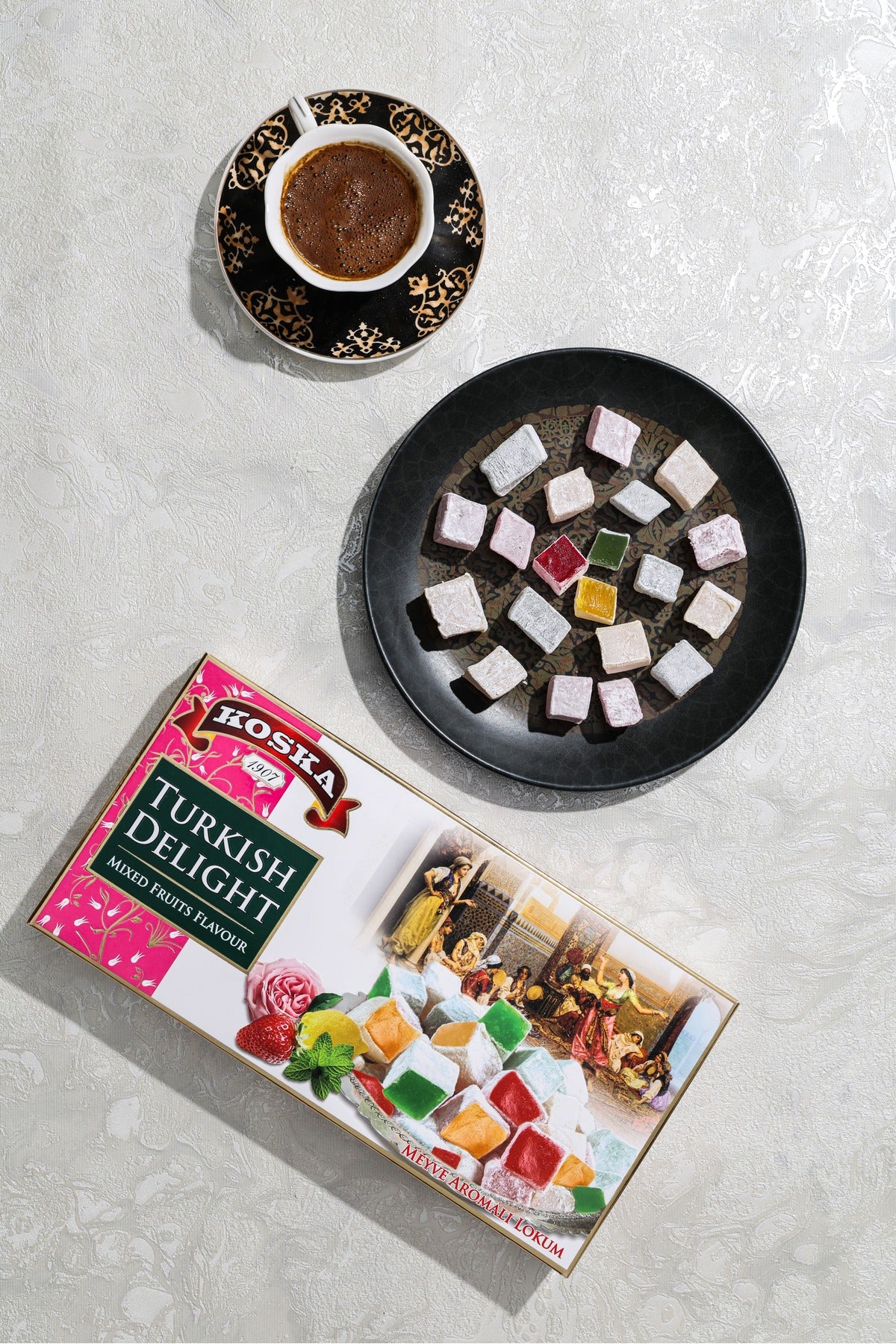 Koska Fruit Flavored Turkish Delight 400 g - MALLTURK