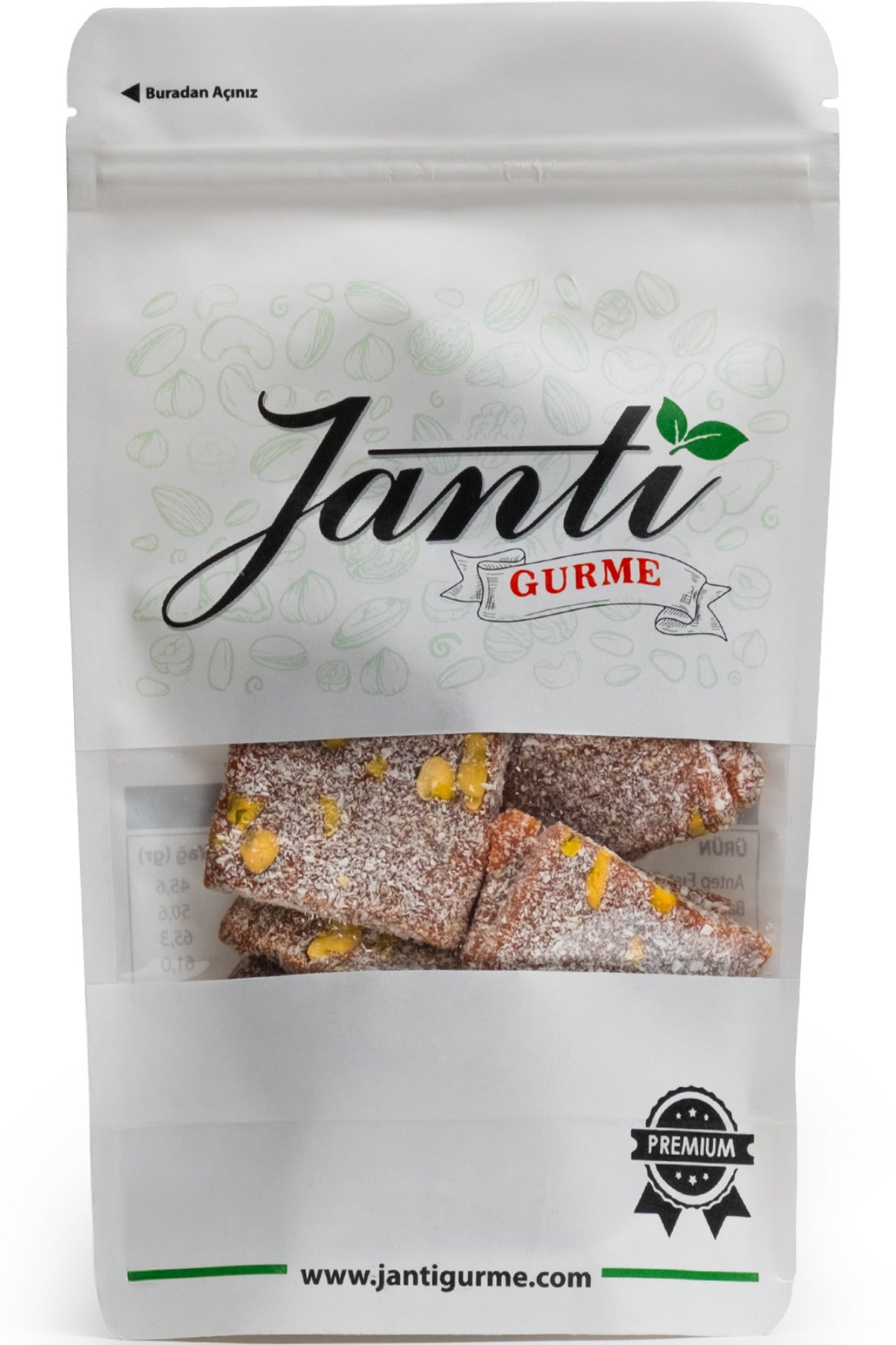 Janti Gurme Carrot Confection Pistachio Pistachio 200 g - MALLTURK