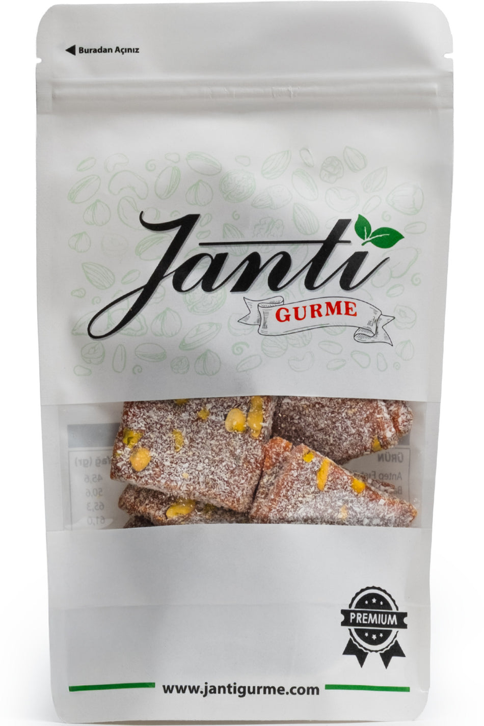 Janti Gurme Carrot Confection Pistachio Pistachio 200 g - MALLTURK