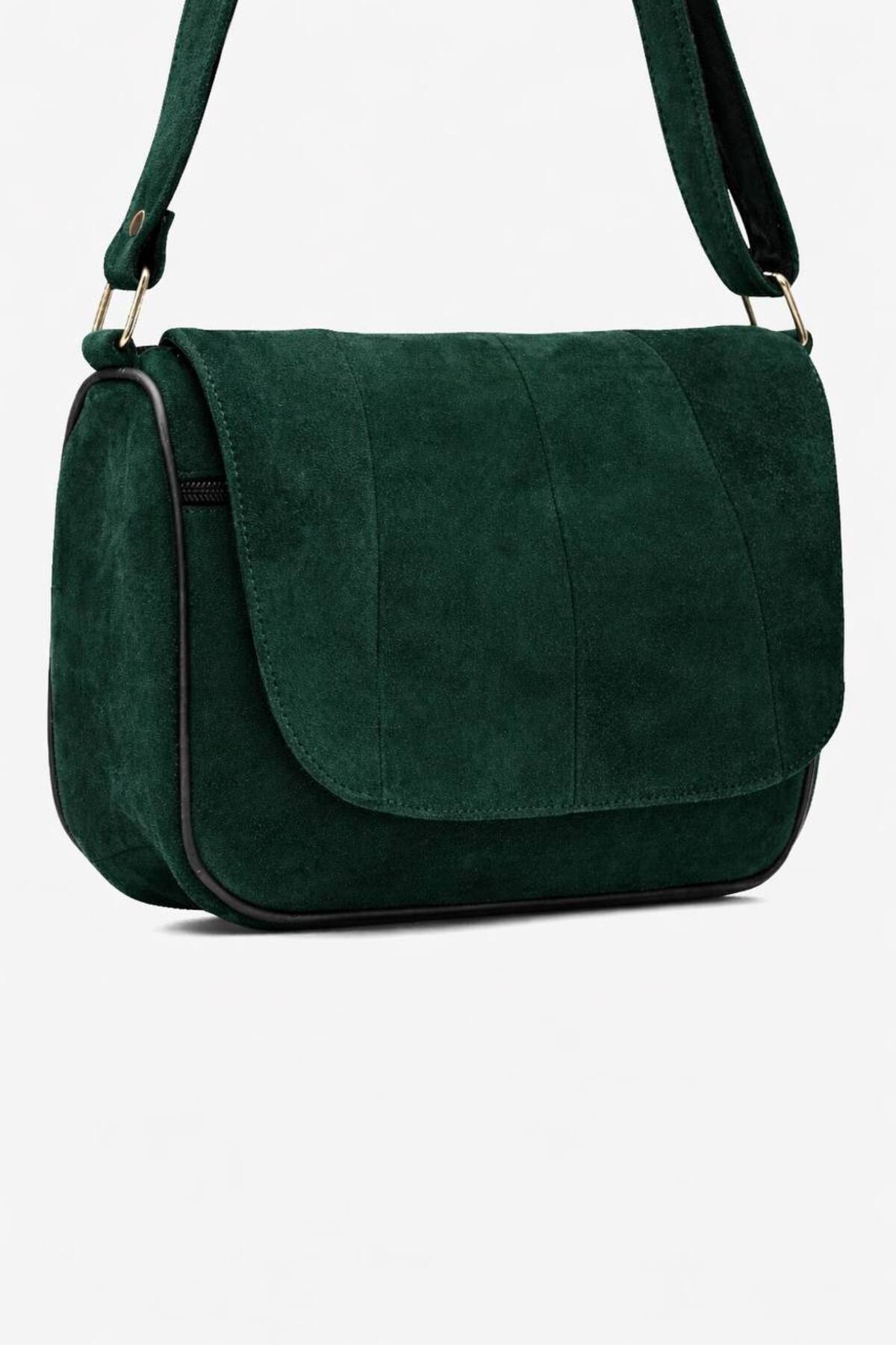 Fubileather Genuine Leather Flap Shoulder Bag