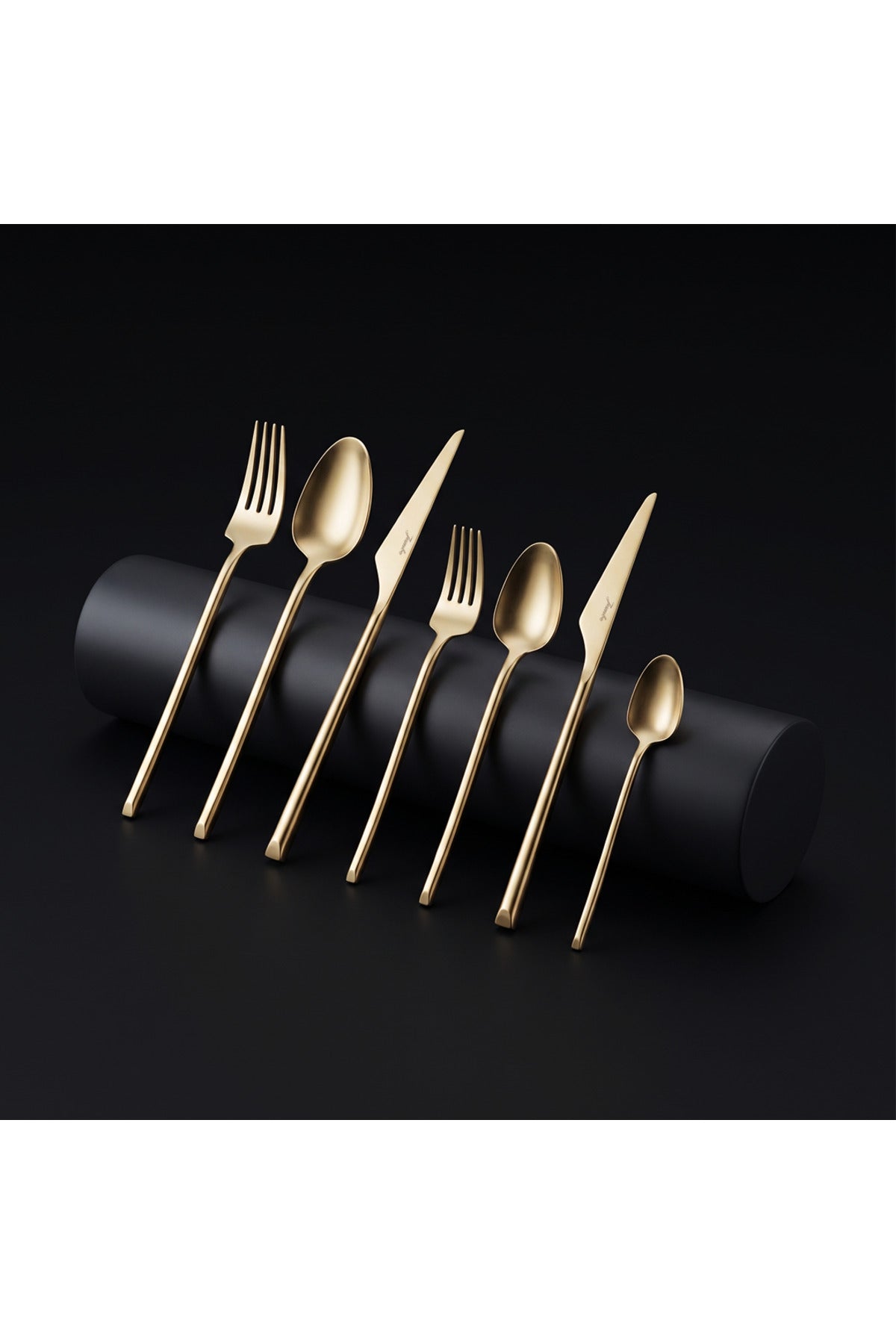 Jumbo 5500 84 Piece 12 Place Setting Flatware Set mat sampanya - MALLTURK