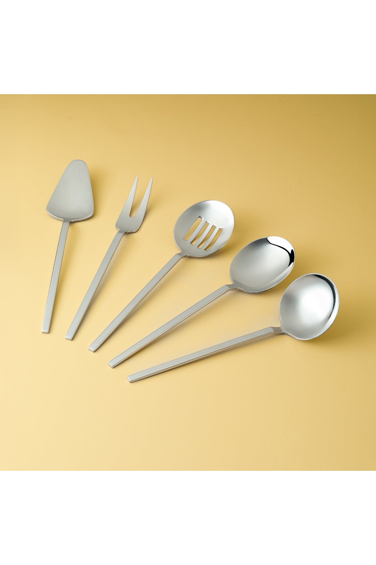 Aryildiz solo 89 Piece 12 Place Setting Flatware Set - MALLTURK