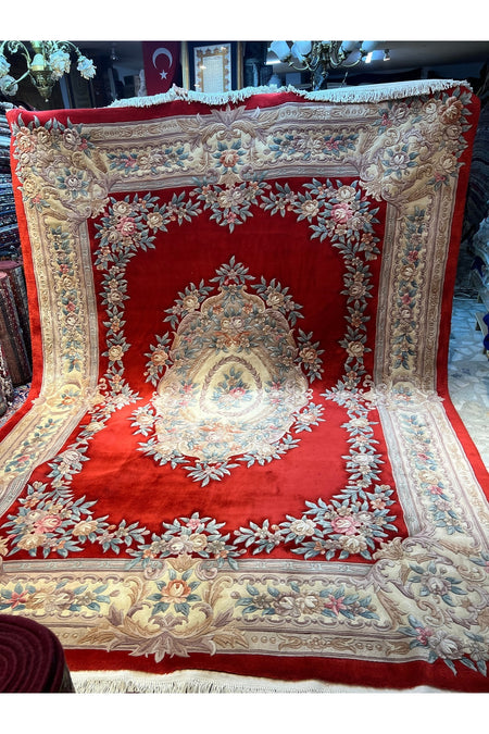 RD RAMAZAN DAG Hand Rug Art Hand-Woven Embossed Chinese Rug Premium Quality Exceptional Bir Urun Size 370x275 - MALLTURK