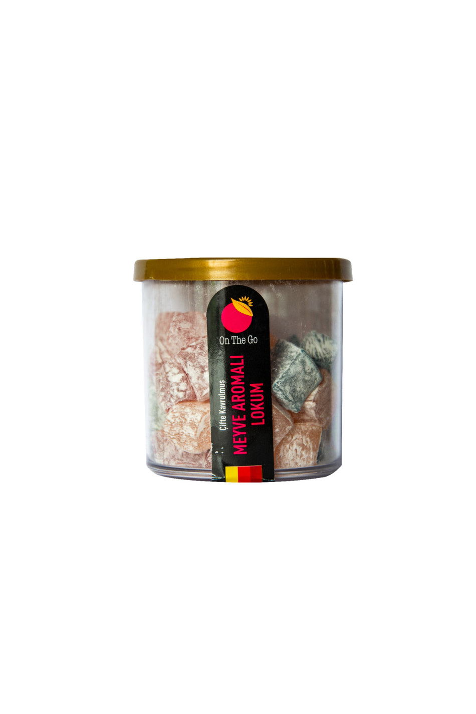 Can Kardesler Kuruyemis on the go Double Roasted Fruit Flavored Turkish Delight 120 g - MALLTURK