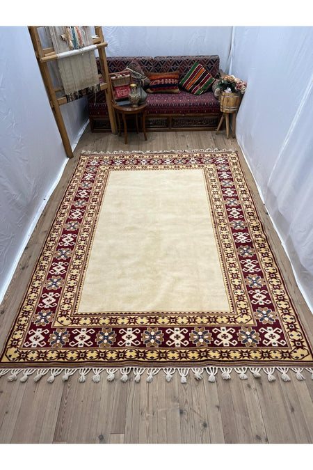 SIRVAN Rug Hand-Woven ANTIK YORUK Rug - 202x280 - MALLTURK