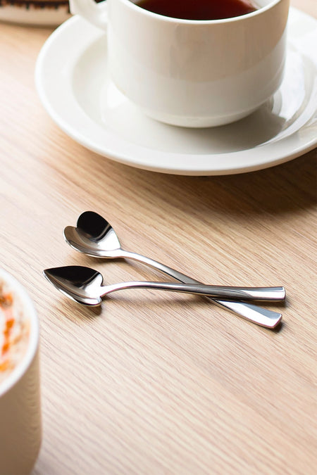 Nehir can canan cay Spoon Steel cay Spoon takimi 12 Pack cay Spoon kalpli cay Spoon Set - MALLTURK