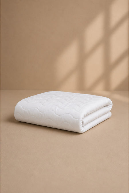 Dream Time Waterproof Cotton Quilted Fitted Mattress Protector - MALLTURK
