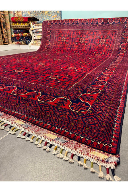 HSD Handwoven Afghan Carpet Bilicik - MALLTURK