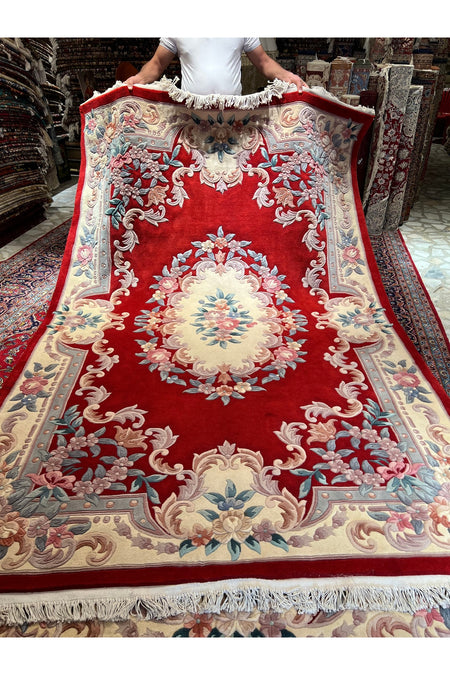 RD RAMAZAN DAG Hand Rug Art Hand-Woven Embossed Chinese Rug Premium Quality Size 300x200 - MALLTURK