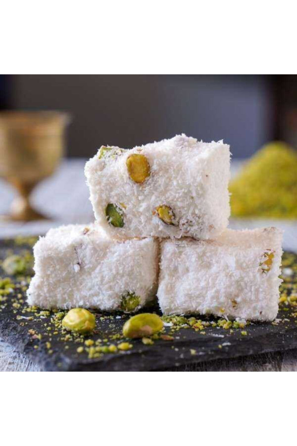 Yeni Ugur Sultan Turkish Delight Pistachio 1kg - MALLTURK