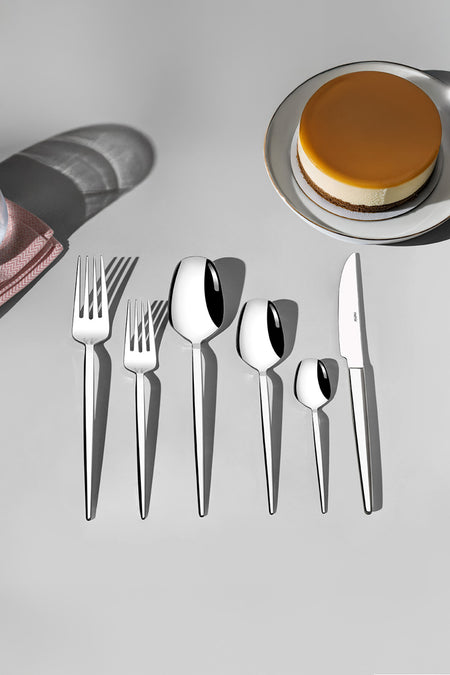 Nehir milas Plain 6 Place Setting 36 Piece Boxed Flatware Set - MALLTURK