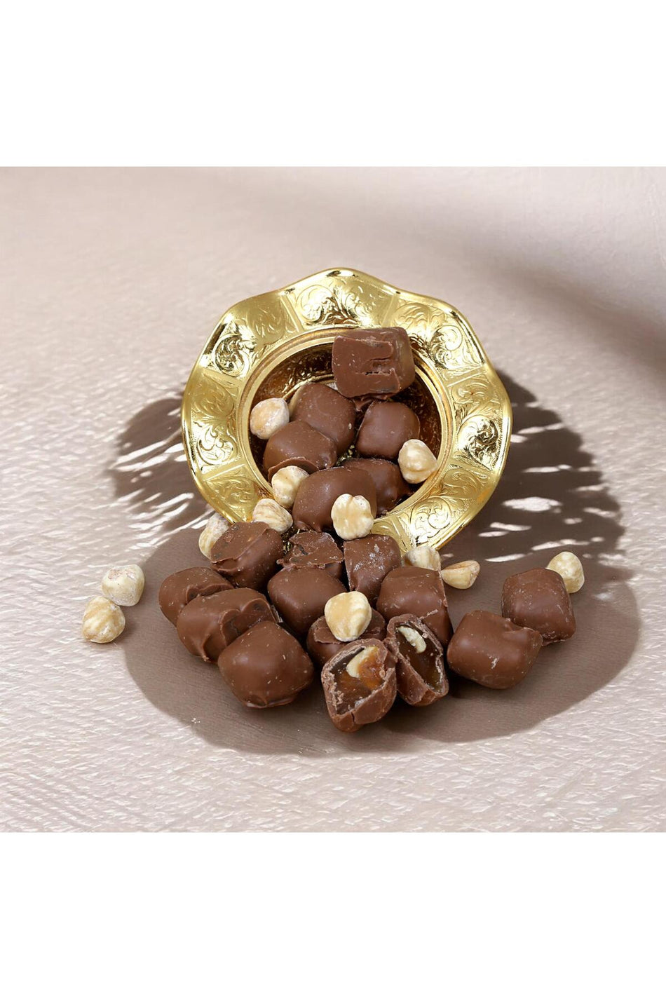 SEKER sepeti cikolata Coated Hazelnut Turkish Delight 500 g - MALLTURK