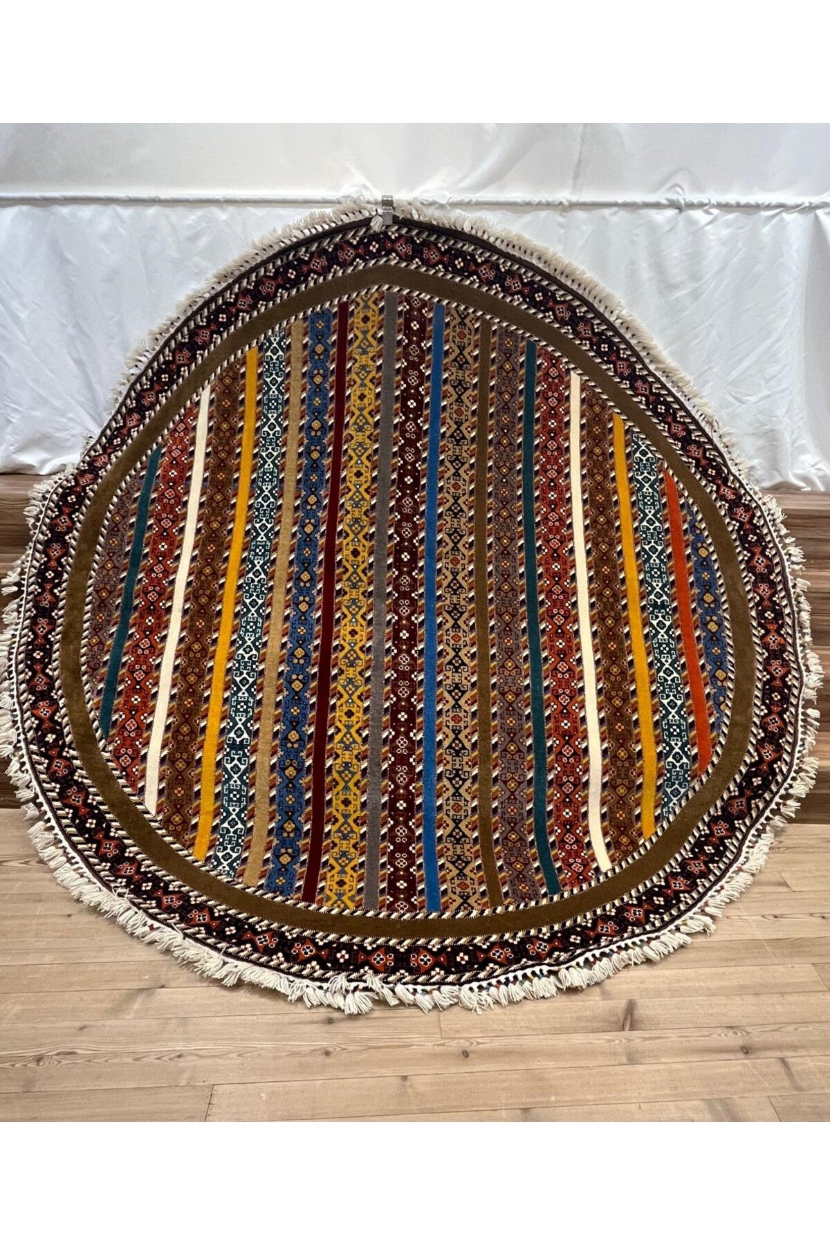 SIRVAN Rug Hand-Woven SIVAS Rug - 255 x 255 - MALLTURK
