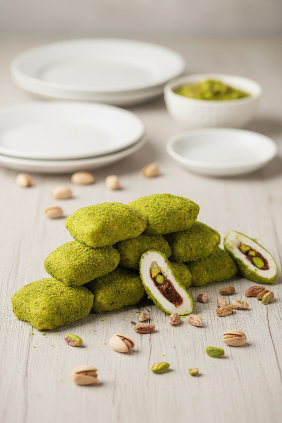 gempaksan Pistachio bohca Turkish Delight - MALLTURK