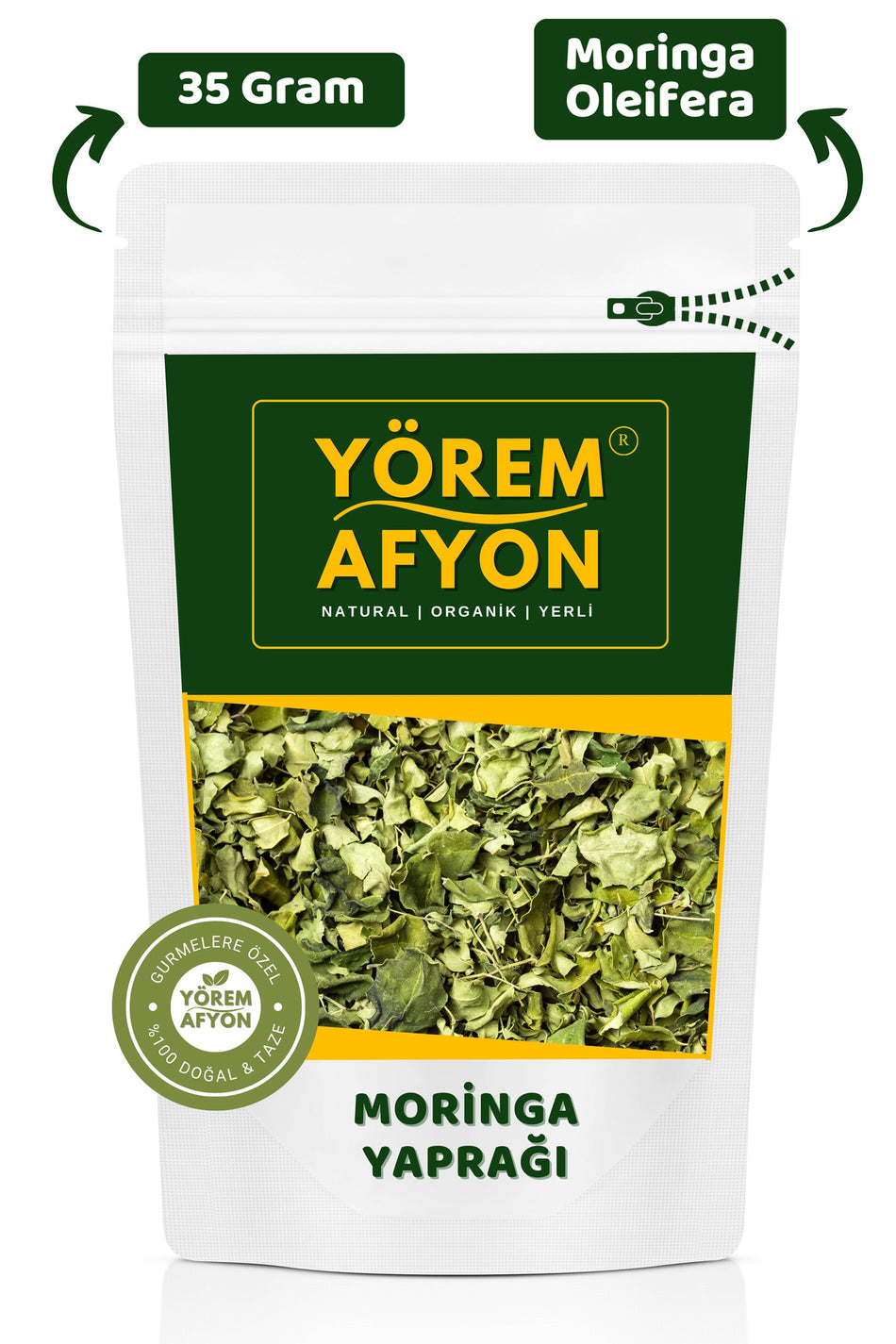 Gulcehre Yorem Afyon Ancient Traditions to the Present Day: Miraculous Healing Moringa Leaf {Moringa Oleifera} | 35g - MALLTURK