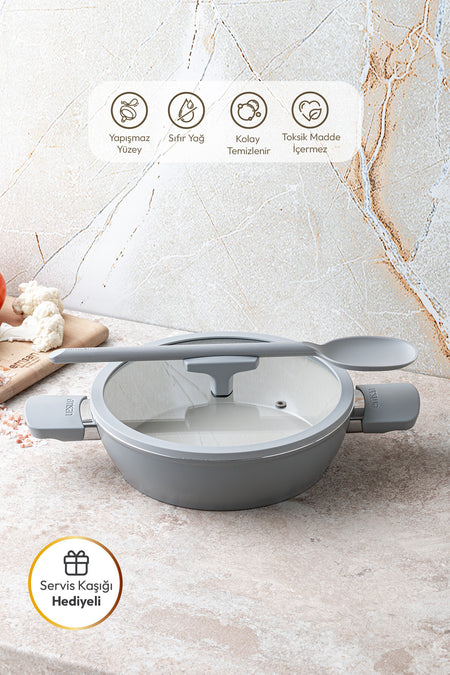 Emsan Swiss Cyrstal RS Saute Pan