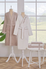 Ozdilek Jardin Family Bathrobe Set - MALLTURK
