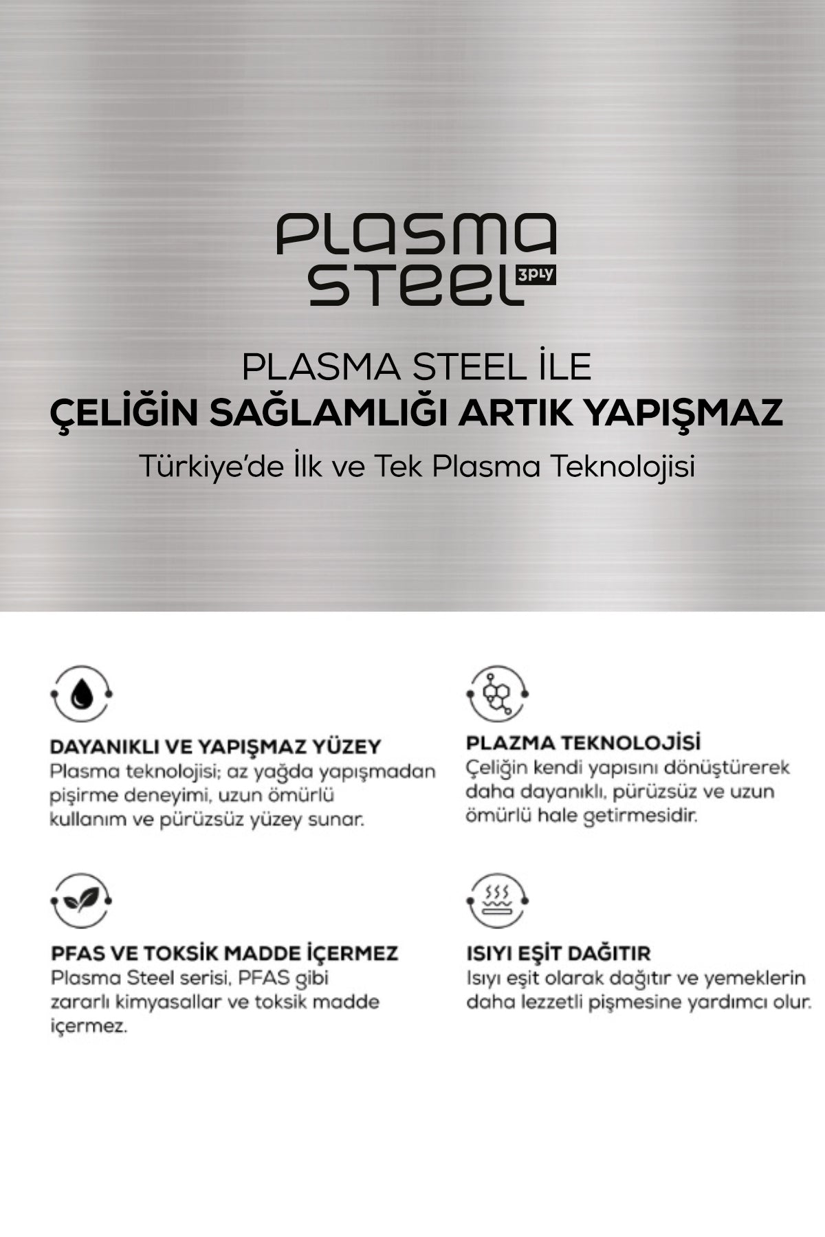 Karaca Plasma 316+ 3Ply Nonstick Pot - MALLTURK