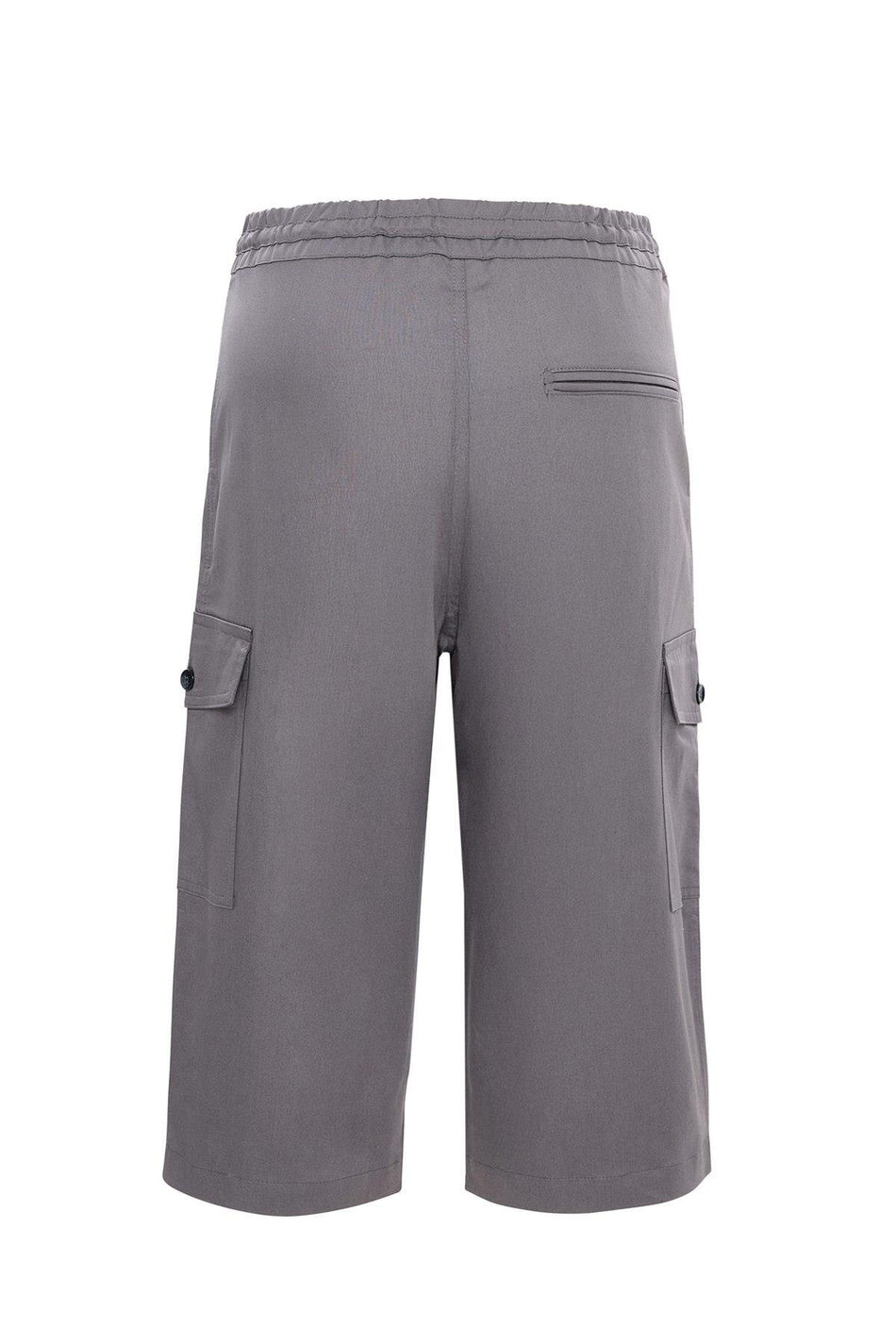 Hasema Cargo Pocket Grey Men's Capri Pants 5073