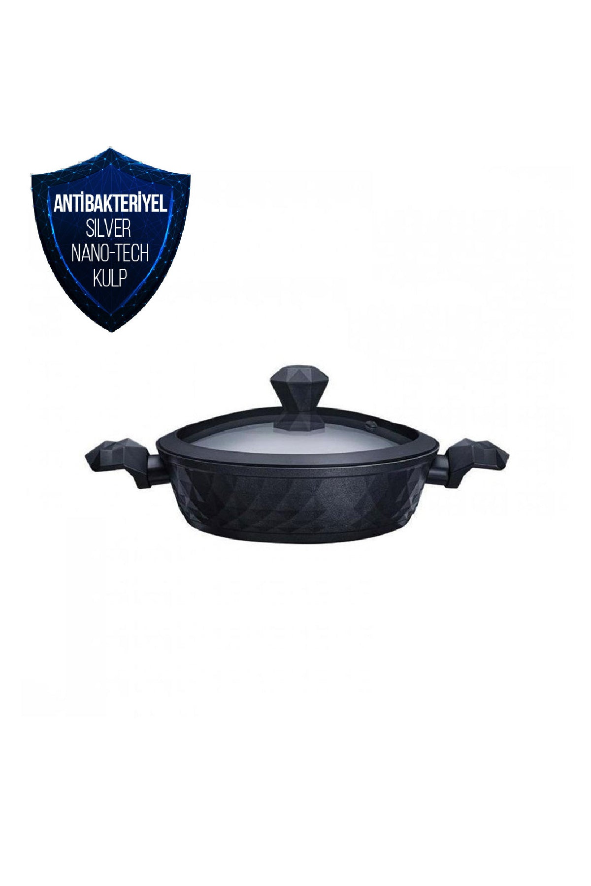 Karaca Biodiamond Antibakteriyel Kulp Saute Pan