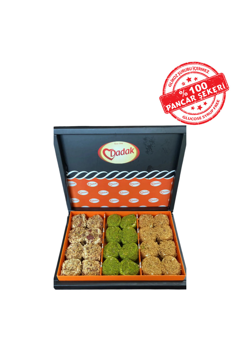 Dadak Turkish Delight and kuruyemis Assorted atom Rolled Turkish Delight 500 g - MALLTURK