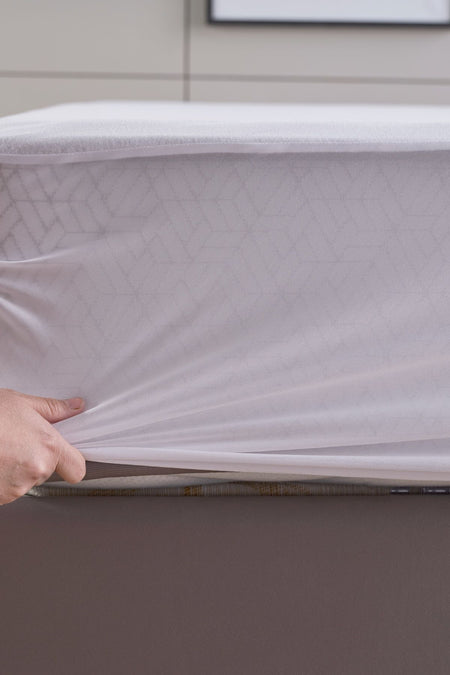 Doqu Home Perla Waterproof Fitted Mattress Protector - MALLTURK