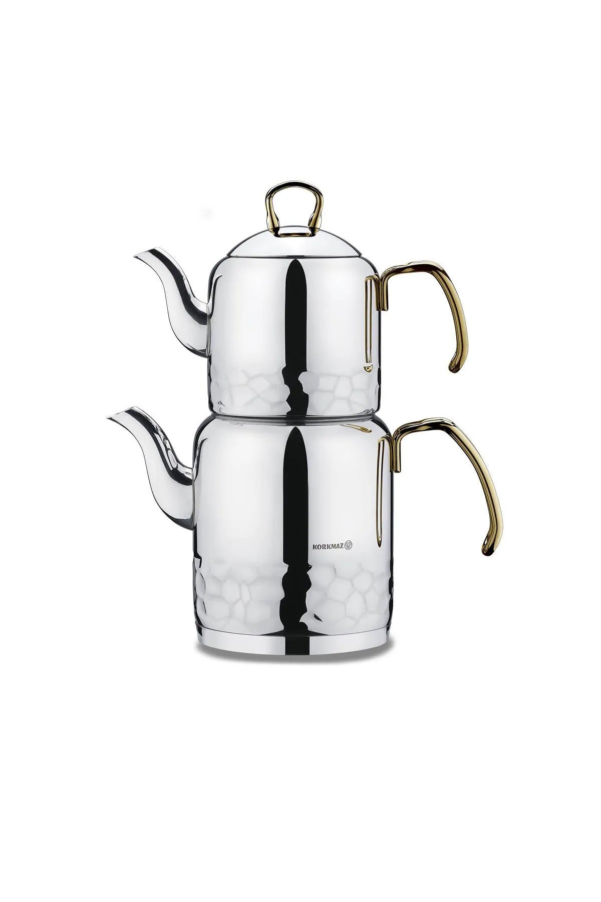 KORKMAZ Erna Gold Teapot Set A227-02 - MALLTURK