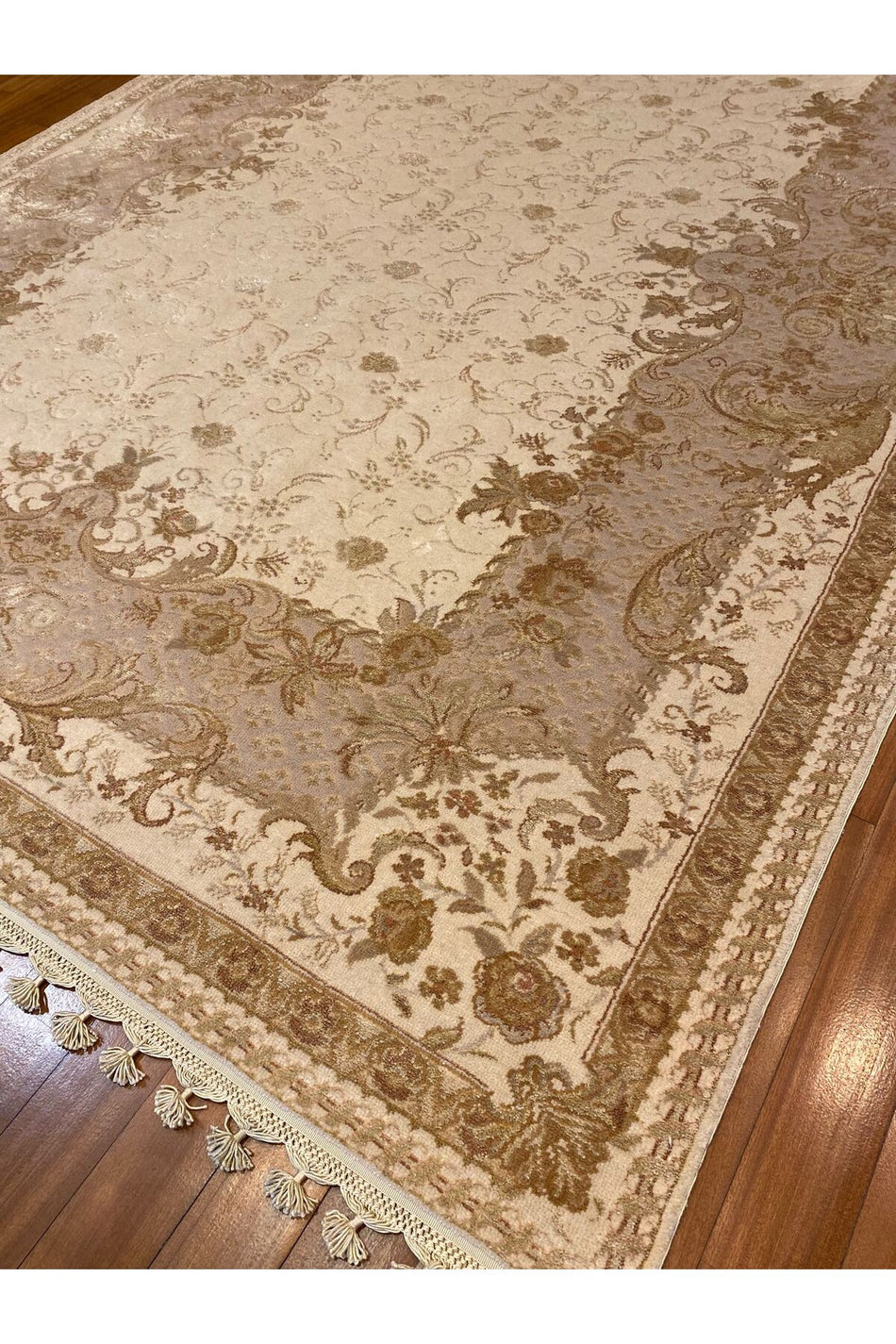 RD RAMAZAN DAG Hand Rug Art Hand-Woven Fine Rug Pera Tughra Silk Size Size 250x186